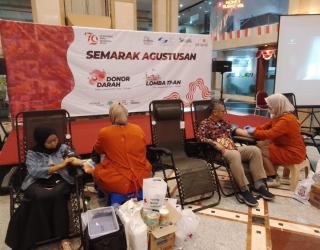 Gelar Donor Darah KKPSS Jatim Berhasil Kumpulkan 92 Kantong Darah.