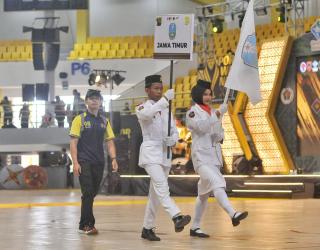 Pembukaan Porwanas XIV Sepi Peserta. Respon Ketua PWI Jatim Begini..