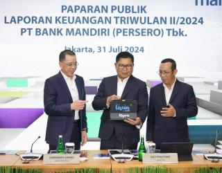 Hingga Kuartal II/2024, Penyaluran Kredit Bank Mandiri Tumbuh 20,5%