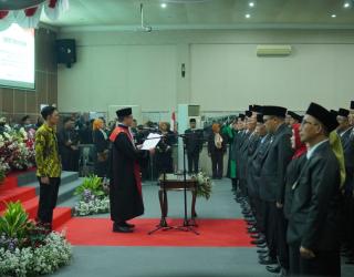 45 anggota DPRD Bondowoso Resmi lantik.  Ini penjelasan Ketua DPRD.