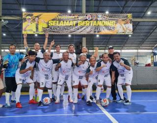 Di Bungkam Tim Futsal PWI Lampung. Tim Futsal U40 PWI Jatim Raih Medali Perunggu di Ajang Porwanas XIV