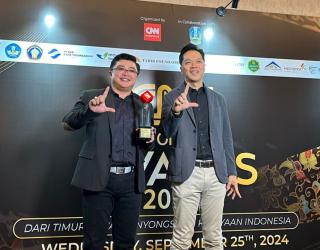 Berkontribusi Dalam Pertumbuhan Ekonomi, PT KMB Raih Penghargaan CNN Awards