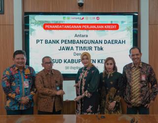 Bank Jatim Kucurkan Kredit BLUD Rp75 Miliar untuk RSUD Kediri