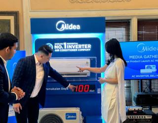 AC Inverter Midea 1/2 PK Resmi Masuk Pasar Surabaya
