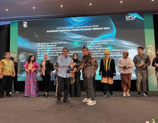 PTPN I Regional 4 Raih Penghargaan Press Release Terbaik Dalam Media Relations Award 2024