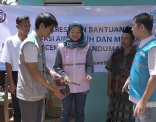 Srikandi PLN Dorong Peningkatan Kesehatan Masyarakat Melalui Pipanisasi Air Bersih dan Fun Walk