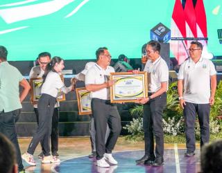 Haornas 2024, Bank Jatim Raih Apresiasi Dari Pemprov Jatim Di Bidang Olahraga Voli