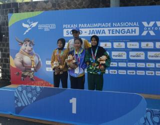 Cabor Renang Jatim Berhasil Rebut Medali Emas Peparnas 2024