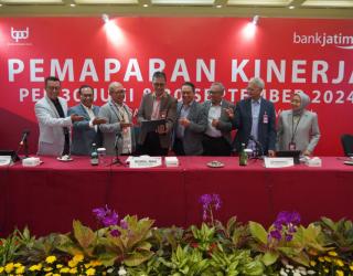 Kuartal III/2024, Penyaluran Kredit Bank Jatim Tumbuh 20,13%
