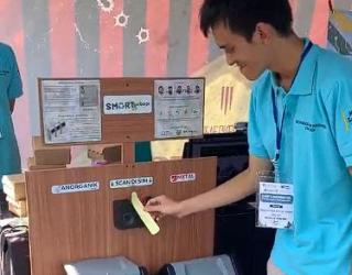 Berkat Ciptakan Tong Sampah Pintar Mahasiswa UIN Sumut Ini Raih Penghargaan Internasional