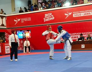 Papernas 2024, Ria Yulianti Raih Tiket Final Usai Kalahkan Taekwondo Sumut