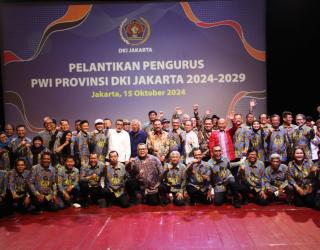 PWI Jaya Resmi di Lantik. Berikut Daftar Pengurus PWI DKI Jakarta Periode 2024-2029