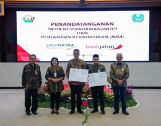Bank Sultra Jalin Bisnis KUB dengan Bank Jatim