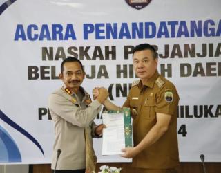 Gelontorkan Dana Pengamanan Pemilukada 2024. Harapan Bupati Kabupaten Kaimana Begini
