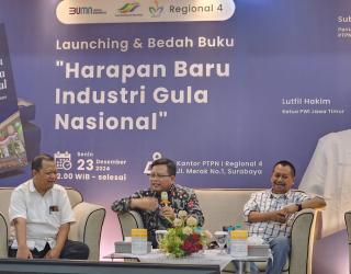 Swasembada Gula Makin Dekat ? Begini Pandangan Regional Head PTPN I Regional 4