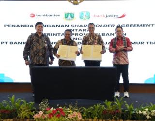Bank Jatim Lanjutkan Proses KUB dengan Bank Banten
