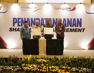 Bank Sultra Resmi Jadi Bank Kelima Ber-KUB dengan Bank Jatim