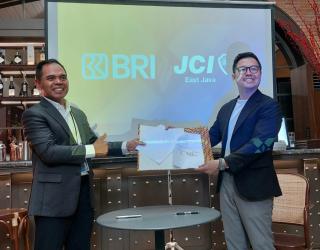 Perluas Ekosistem Bisnis, BRI RO Surabaya Kolaborasi dengan JCI East Java