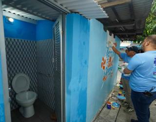 Sambut HUT ke-13, Pelindo Marine Bikin Program Toilet Sehat Kampung Seng Surabaya