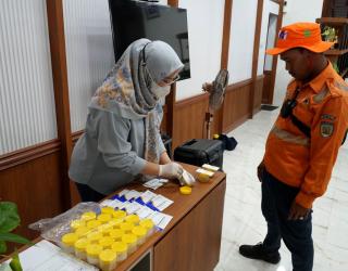 Petugas KAI Daop 8 Surabaya Bebas Narkoba