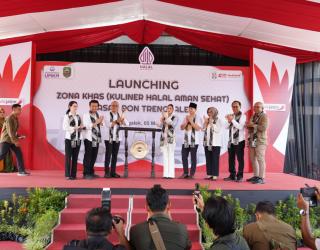 Bank Jatim & Trenggalek Bersinergi Luncurkan Zona Kuliner Halal Pasar Pon
