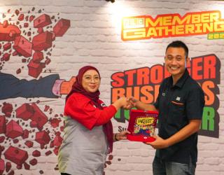 JNE Dorong Sinergi Ekonomi Surabaya Jadi Kota Ketiga JLC Member Gathering 2025