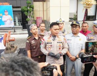 Operasi Patuh Semeru 2025 : Polresta Sidoarjo Tekan Angka Kecelakaan Hingga 62%