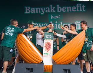 BrookFarm Resmi Luncurkan 4 Varian Susu Almond California.Ini Manfaatnya
