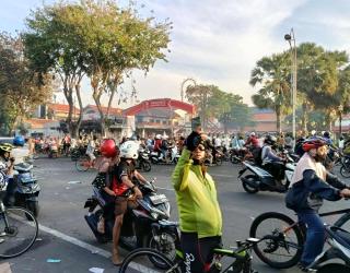 Begini Kondisi Grahadi Usai Diamuk Massa