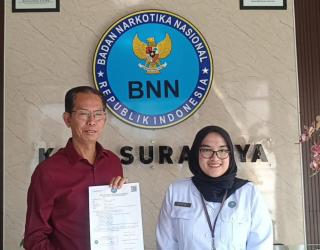 Sah!.. Ketua DPRD Kota Surabaya Bersih Dari Narkotika
