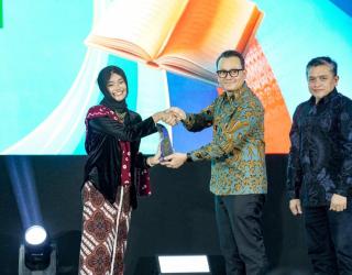 Aura Prisca Medina, Mahasiswi UM  Yogyakarta Ubah Hama Keong di Sawah Jadi Pupuk