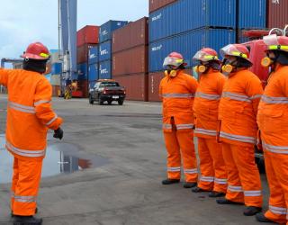 ISPS Code di TPK Lamong: Latihan Keamanan Maritim dan Antisipasi Ancaman Siber