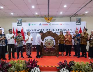 Ratusan Tenaga Kerja Terdampak PHK Ikuti Pekan Wirausaha Pasuruan