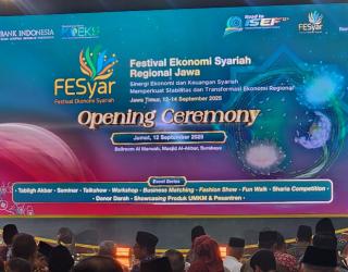 Fesyar Jawa 2025 : Transaksi Bisnis Syariah Dipatok Rp35 Miliar  