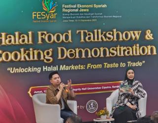 Fesyar 2025 : Chef Giovanni Sebut Peluang Bisnis Halal Food Terbuka Luas