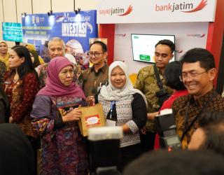 Pemprov Jatim & Bank Jatim Bersinergi di Misi Dagang Palembang 