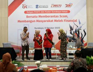 Sinergi Pemkot Surabaya dan OJK Perkuat Literasi Keuangan, Warga Diajak Waspadai Pinjol Ilegal