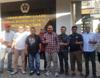Pererat Sinergi, PT Panji Gemilang Utama Sambangi PWI Jawa Timur