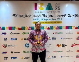 Aktif Dukung UMKM, JNE Raih Penghargaan Indonesia Creative Awards 2025