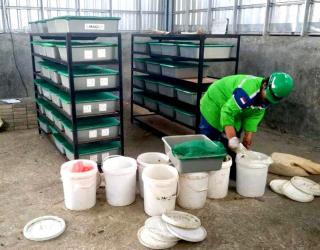 PDS Ubah Sampah Organik di Pelabuhan Benoa Jadi Pupuk Ramah Lingkungan