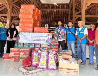 PLN NP UP Brantas Bantu Pemulihan Pasca Banjir di Sitiarjo, Kabupaten Malang