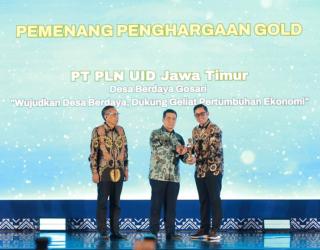 PLN UID Jawa Timur Raih Penghargaan Gold CSR dan PDB Awards 2025
