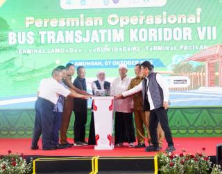 Bank Jatim Dukung Pembayaran Digital Trans Jatim Koridor VII Lamongan - Gresik