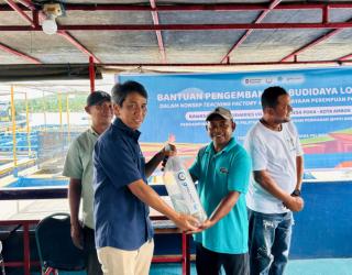 Pelindo Terminal Petikemas Dukung Pengembangan Usaha Budidaya Lobster di Ambon