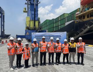 TTL Resmi Operasikan BT05 untuk Perkuat Efisiensi Bongkar Muat Petikemas