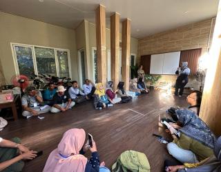 Kampung Edukasi Sampah Kembali Jadi Studi Pembelajaran Pemdes Mantingan Rembang