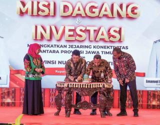 Bank Jatim & Bank NTT Jalin Kerja Sama Lanjutan KUB