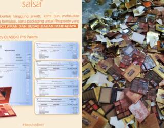 SALSA Cosmetic Tarik Produk Terkait Dugaan Pelanggaran Bahan oleh Pabrikan China