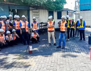 TPK Nilam Latih Pegawai Hadapi Situasi Darurat, Perkuat Budaya HSSE