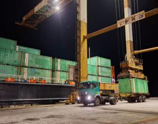 Aksi Aspirasi Buruh Bongkar Muat, Operasional Terminal Peti Kemas Bagendang Tetap Normal